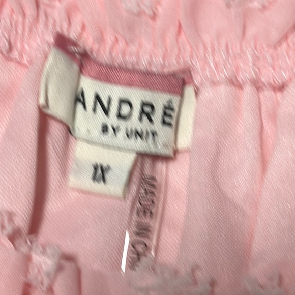 ANDREE BY UNIT Blush Floral Blouse - Picture 2 of 6